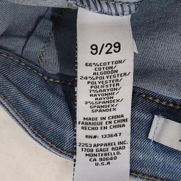 Celebrity Pink Distressed Wide‑Leg Jeans | Women’s Size 9 | Streetwear Casual - Picture 2 of 6